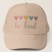 Wees aardig trucker pet (Voorkant)