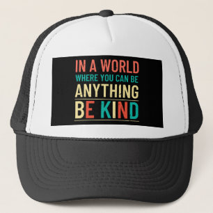 Wees aardig trucker pet
