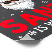 Wees aardig voor de activiteitenbegeleider Kerstma Poster (Hoek)
