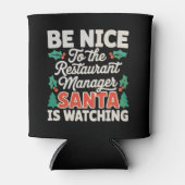Wees aardig voor de restaurantmanager, Sinterklaas Blikjeskoeler (Voorkant)