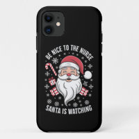 Wees aardig voor de verpleegster, Kerstman kijkt t