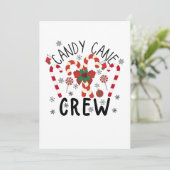 Wees aardig voor de verpleegster, kerstman kijkt t kaart (Staand voorkant)