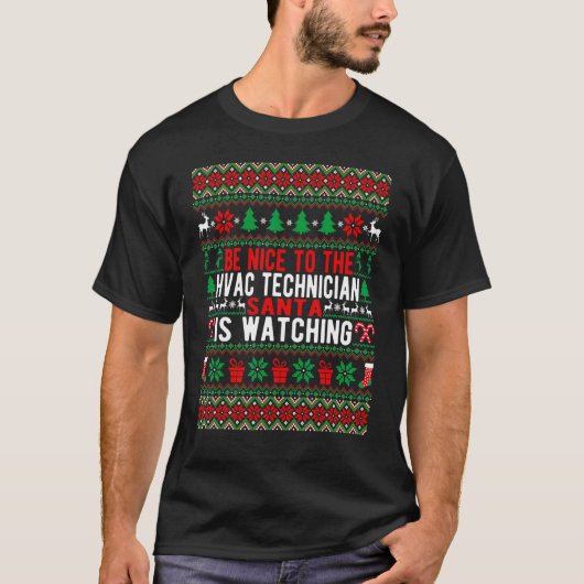 Wees aardig voor de verwarmingstechnicus, Sinterkl T-shirt (Voorkant)