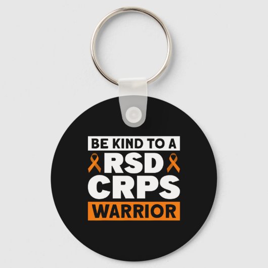 Wees aardig voor een RSD CRPS Warrior RSD CRPS Awa Sleutelhanger (Voorkant)