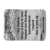 Wees aardig voor elkaar Bijbelcitaat Magneet (Horizontaal)