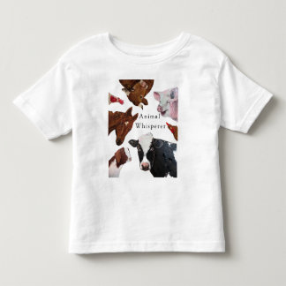 Wees aardig voor elke soort, boerderijdieren kinder shirts