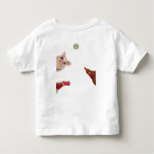 Wees aardig voor elke soort, boerderijdieren kinder shirts (Achterkant)