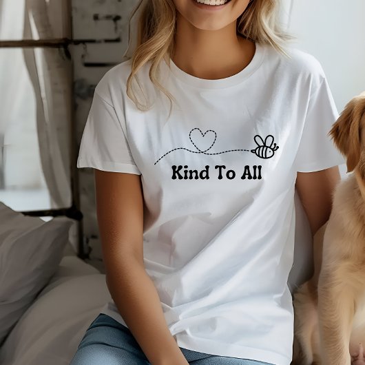 Wees aardig voor iedereen t-shirt