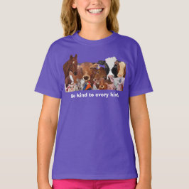 Wees aardig voor iedereen t-shirt