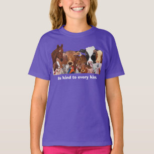 Wees aardig voor iedereen t-shirt