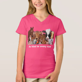 Wees aardig voor iedereen t-shirt