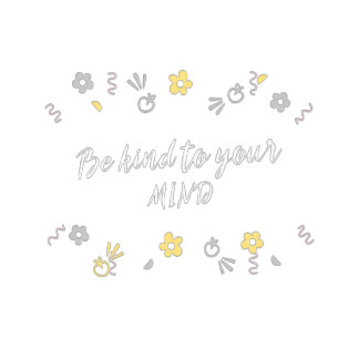 Wees aardig voor je als geestelijke gezondheid T-S T-shirt