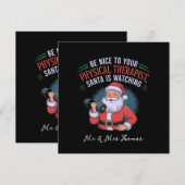 Wees aardig voor je fysiotherapeut, Sinterklaas ki Kaart (Voorkant / Achterkant)