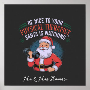 Wees aardig voor je fysiotherapeut, Sinterklaas ki Poster