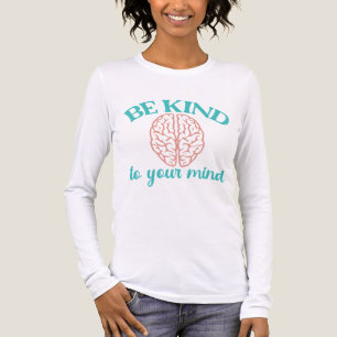 Wees aardig voor je geest – bewustzijn van de gees Tri-Blend shirt