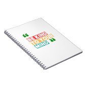 Wees aardig voor je geest notitieboek (Rechterzijde)