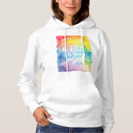 Wees aardig voor je hoodie