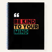 Wees aardig voor je notitieboek (Voorkant)