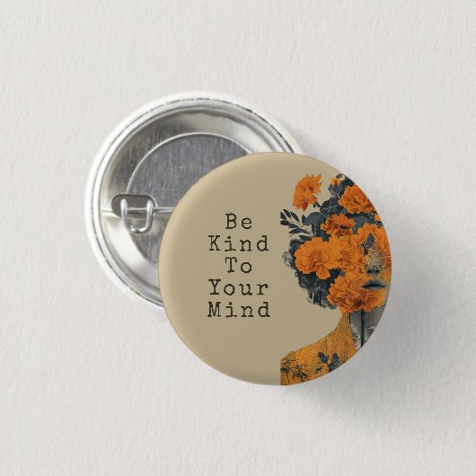 Wees aardig voor je ronde button 3,2 cm (Voorkant /achterkant)