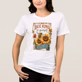 Wees aardig voor jezelf - Bella & Canvas Tri-Blend Shirt