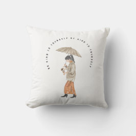 Wees aardig voor jezelf buitenkussen