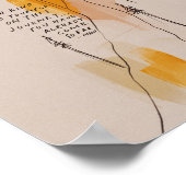 Wees aardig voor jezelf - Inspirerend citaat Poster (Hoek)