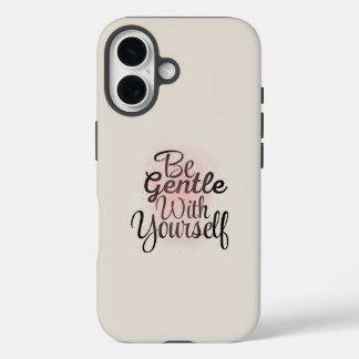 Wees aardig voor jezelf iPhone Hoesje