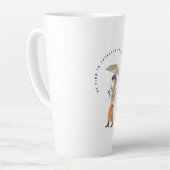 Wees aardig voor jezelf latte mok (Linkerhoek)