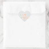 Wees aardig voor jezelf Sticker- 20 Mini Hartstick Hart Sticker (Tas)