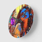 Wees aardig voor jezelf Wandklok (Hoek)