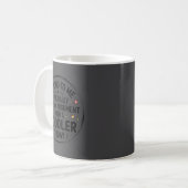 Wees aardig voor mij, ik ben waarschijnlijk ruzie  koffiemok (Voorkant links)