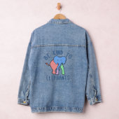 WEES AARDIG VOOR OLIFANTEN DENIM JACKET (Hangar)