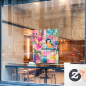 Wees aardig voor ons personeel raamsticker (Cafe Raam)