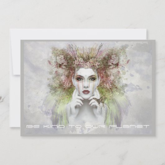 Wees AARDIG voor onze Planeet - Moeder Aarde Dag G (Voorkant)