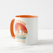 Wees aardig voor wandelaars die ze kennen plaatsen mok (Voorkant links)