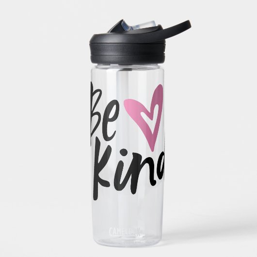 Wees aardig waterfles (Links)