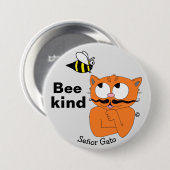 Wees Aardig (wees aardig) Inspirerende Grappige Sl Ronde Button 7,6 Cm (Voorkant /achterkant)