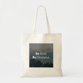 Wees aardig wees dankbaar Boodschappentas Tote Bag (Voorkant)