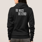 Wees aardig, wees lief T-shirt (Achterkant)