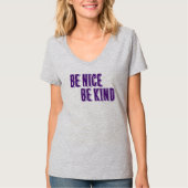 Wees aardig, wees lief T-shirt (Voorkant)