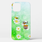 Wees aardig | Witte en groene tekst mooi Case-Mate iPhone Case (Achterkant)
