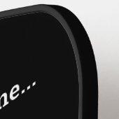 Wees actief en gedijen pickleball paddle (Links Detail)