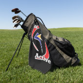 Wees Actief Golfhanddoek (Groen)