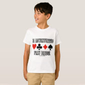 Wees Adventurous Play Bridge (Vier kaartsleuven) T-shirt (Voorkant volledig)
