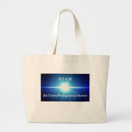 Wees alles en nog veel meer! grote tote bag