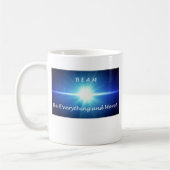 Wees alles en nog veel meer! koffiemok (Links)