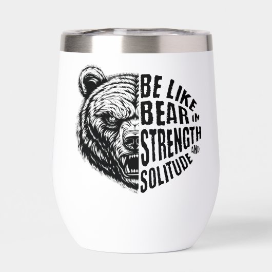 Wees als Beer in kracht en eenzaamheid (Achterkant)