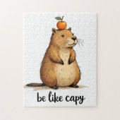 Wees als Capy Legpuzzel (Verticaal)