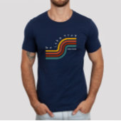 Wees als Clay Retro kleurrijk esthetisch Christeli T-shirt