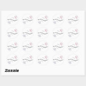 Wees als de vlinder Sticker (Vel)